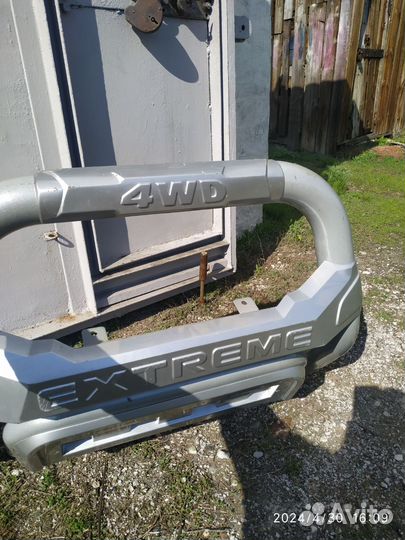 Кенгурятник на chevrolet ниву