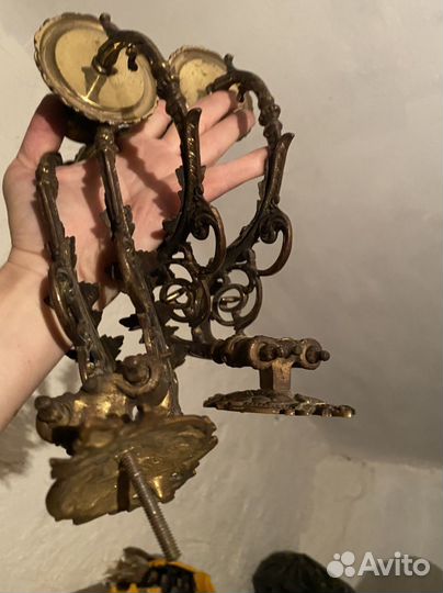 Канделябры для пианино бронза