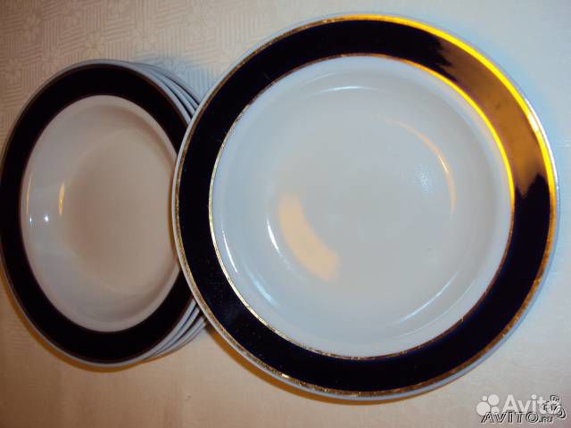 Фарфоровые тарелки Чайка, Буди (СССР)