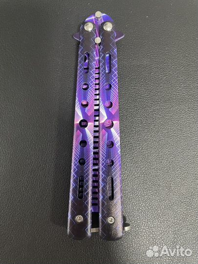 Нож бабочка расческа