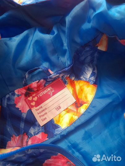 Ветровка для девочки