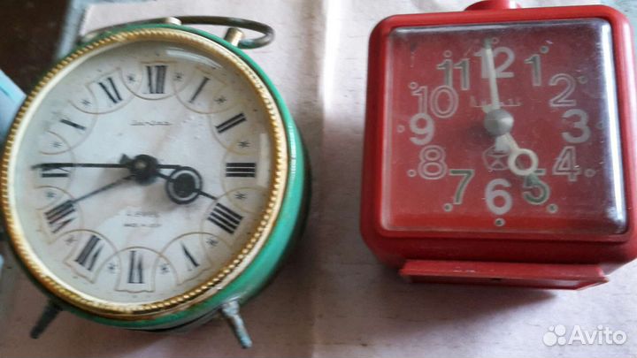 Будильники СССР