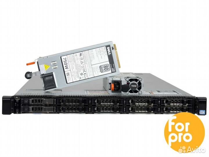 Сервер dell R620 10SFF 2xE5-2690v2 64GB, H710p