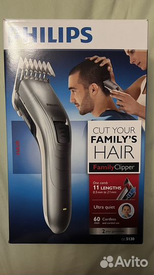 Машинка для стрижки волос philips