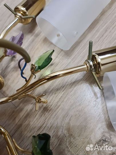 Люстра хрусталь стекло