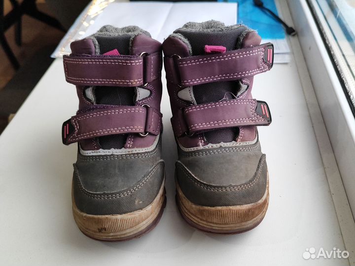 Ботинки демисезонные для девочки 22 размер