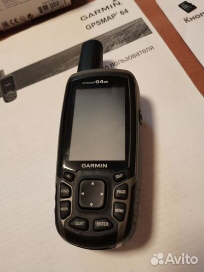 Навигатор Garmin Gpsmap 64st сост. нового