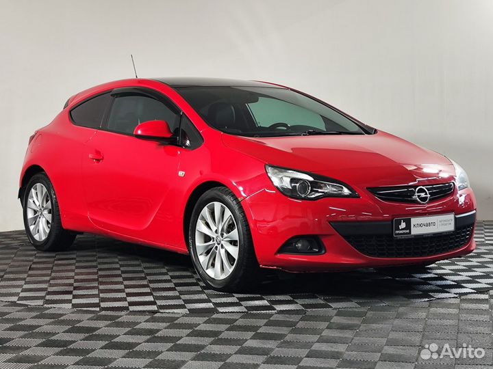 Opel Astra GTC 1.4 AT, 2013, 193 000 км