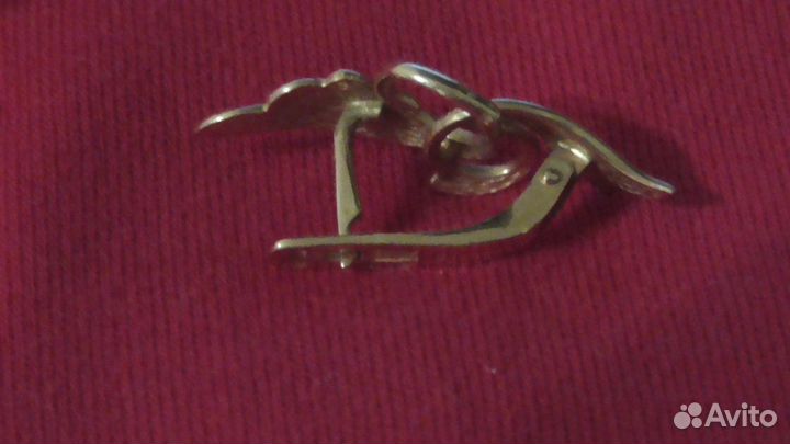 Золотые серьги СССР 4,37 гр