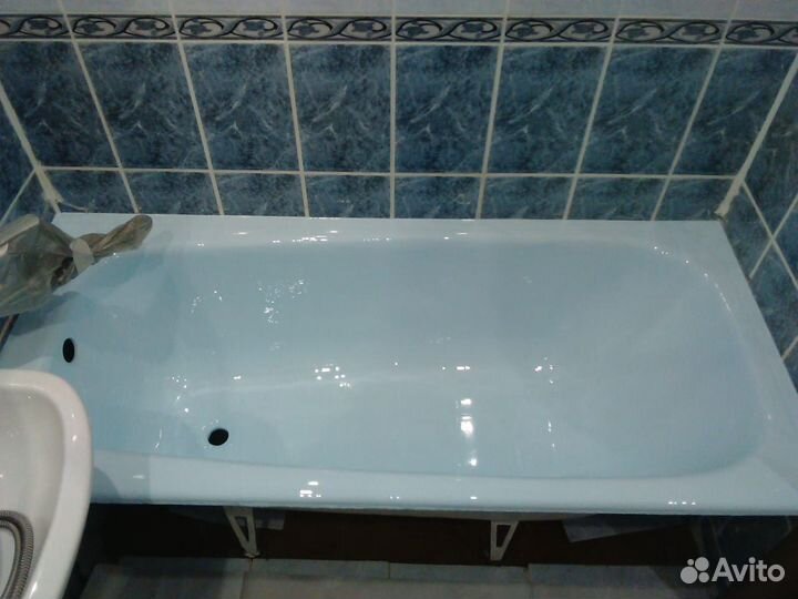 Реставрация ванн наливным (жидким) акрилом
