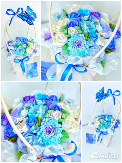 Зефирные цветы