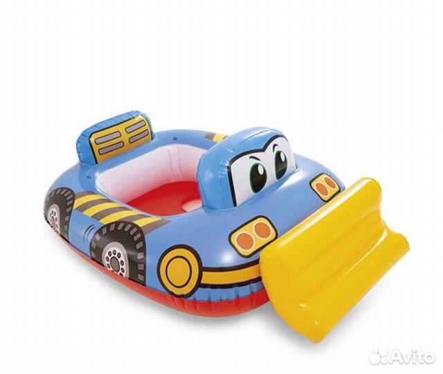 Детские надувные лодка, круг и бассейн