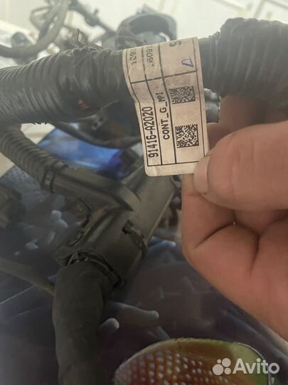 Проводка двигателя Kia Ceed 2JD