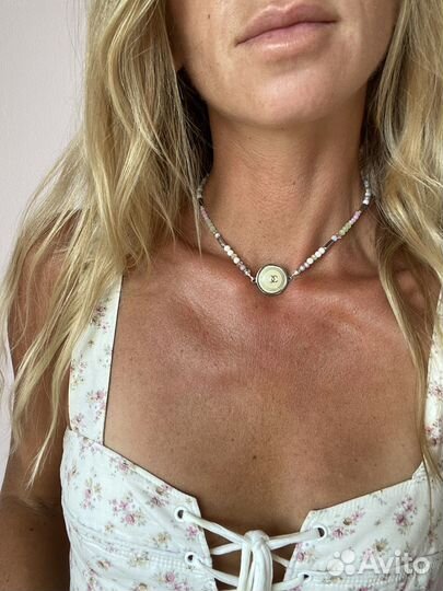 Колье бусы chanel оригинал