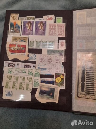 Альбом с марками 900шт