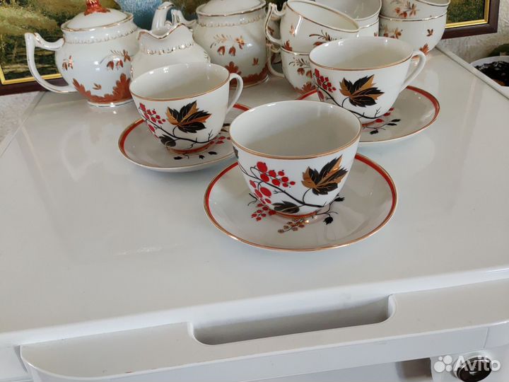 Чайные пары лфз СССР красная смородина 60