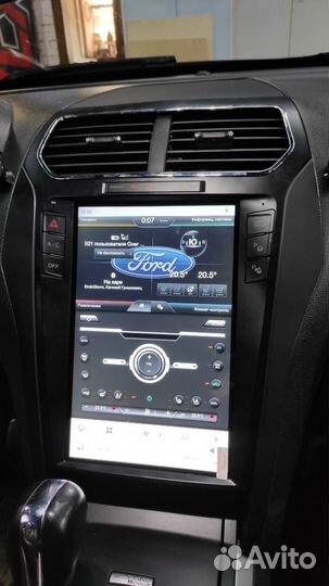 Магнитола Tesla Ford Explorer 2012+ Android 11 8GB
