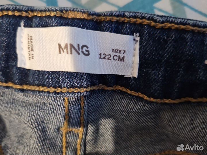 Джинсы mango для мальчика р.122