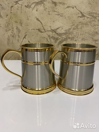 Подарочный набор из двух кружек Selwin Pewter