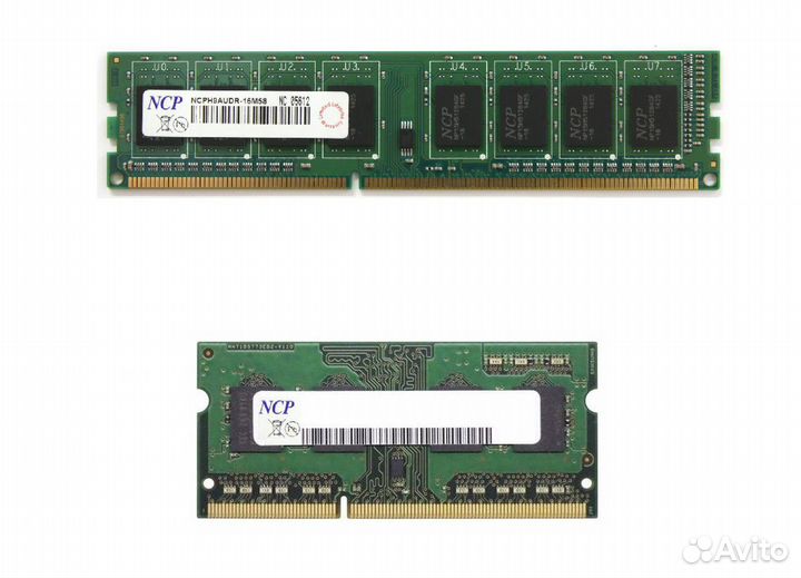Оперативная память DDR3 DDR3L ECC NCP