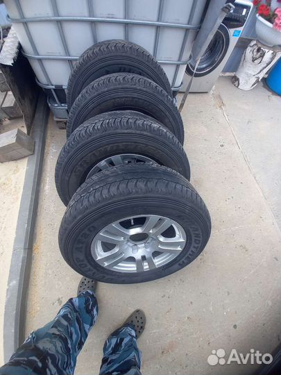 Калеса в сборе R17 land cruiser prado