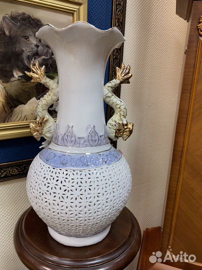 Ваза китайский фарфор винтаж