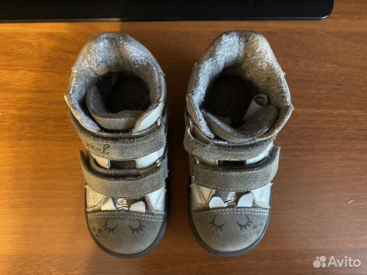 Ботинки демисезонные Котофей для девочки 24 размер