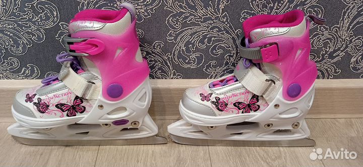 Коньки детские раздвижные