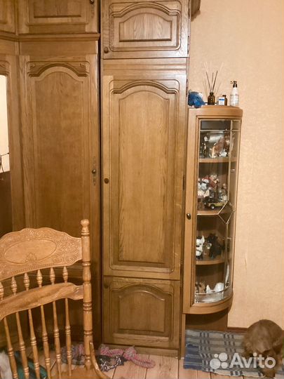 Прихожая из массива дуба бу