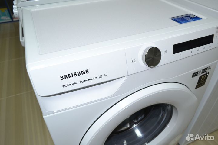 Стиральная машина новая Samsung 1200 7кг инвертор