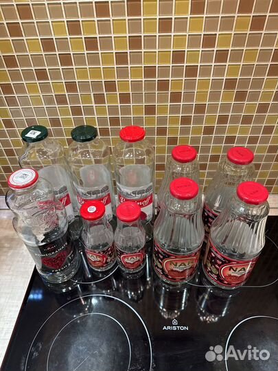 Стеклянная бутылка 1 л