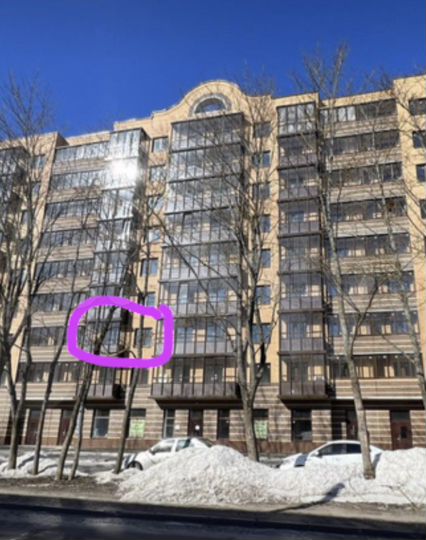 1-к. квартира, 40 м², 3/9 эт.