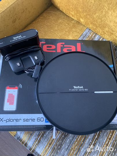 Робот пылесос tefal explorer serie 60