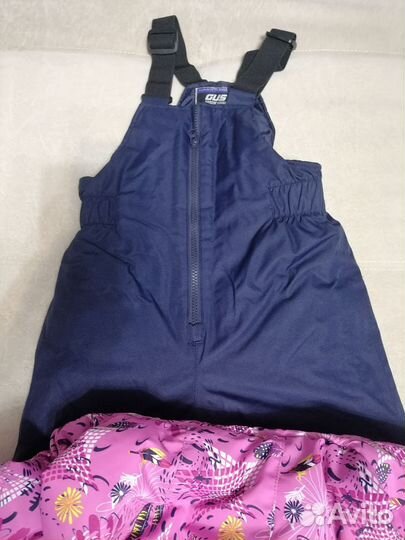 Зимний костюм для девочки 122