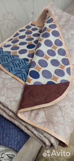 Плед покрывало хлопок стеганое