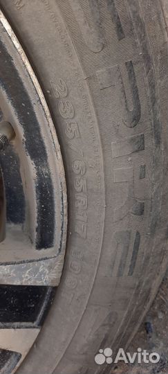 Литые диски r17 5x114 3 бу