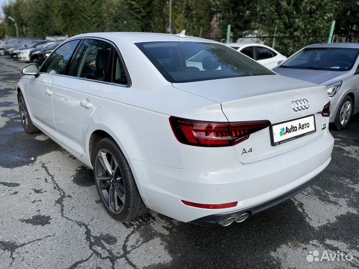 Audi A4 2.0 AMT, 2017, 75 000 км