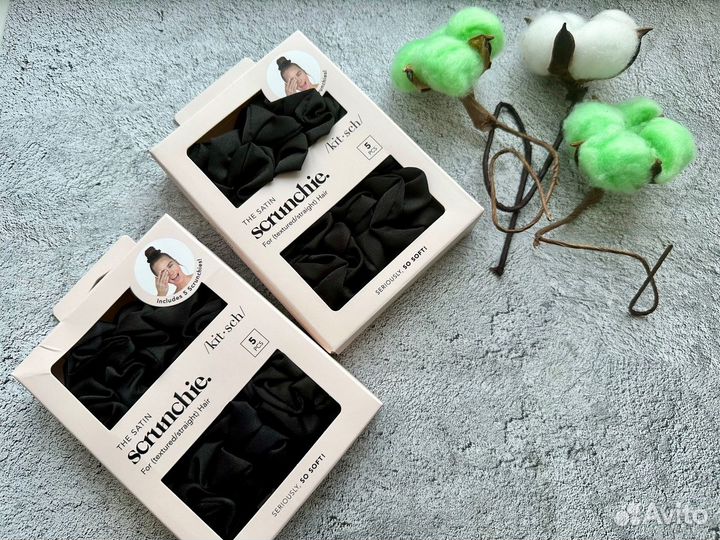 Kitsch Satin Sleep Scrunchies 790