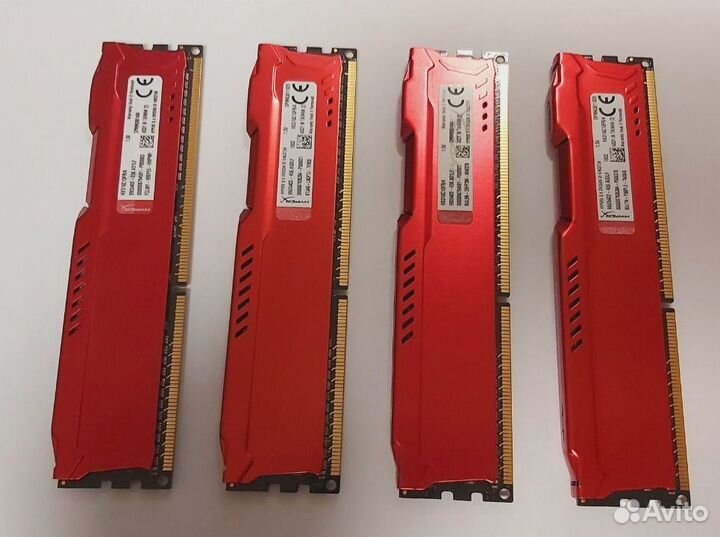 Оперативная память 4 Гб (16 Гб) Kingston HyperX