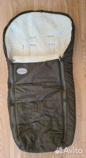 Зимний конверт в коляску