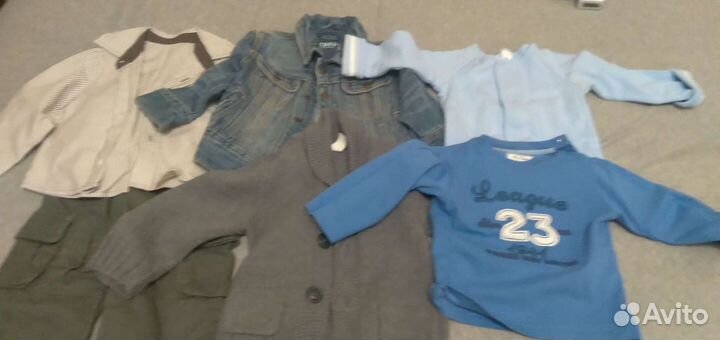 Вещи пакетом на мальчика 8-12 месяцев