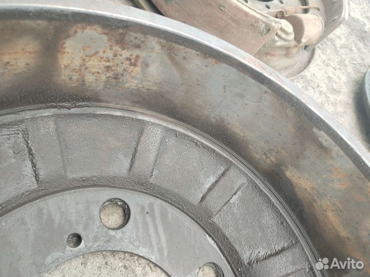 Опорный диск в сборе, тормозной баробан газ66