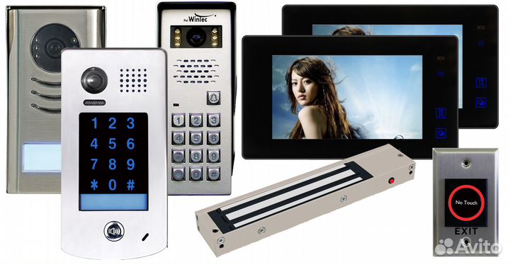 Видео, домофоны, скуд