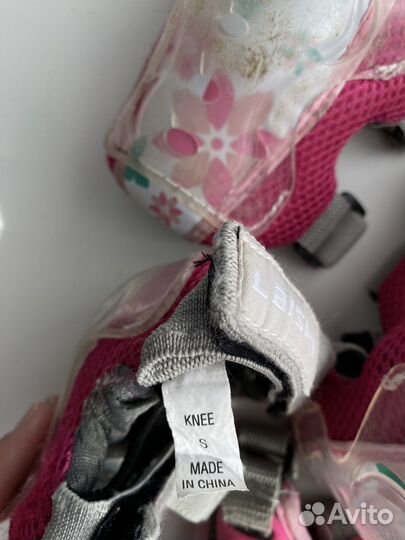 Роликовые коньки детские с защитой