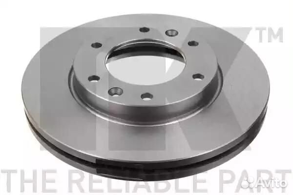 Диск тормозной передний hyundai h1, starex