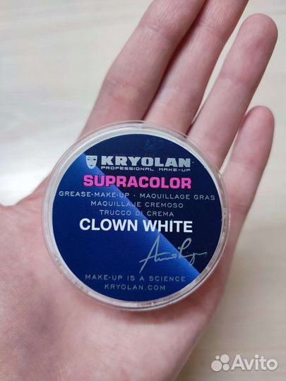 Kryolan Грим белый/ Supracolor Clown White