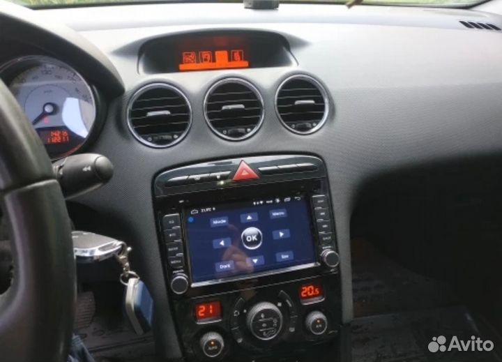 Магнитола Peugeot Android