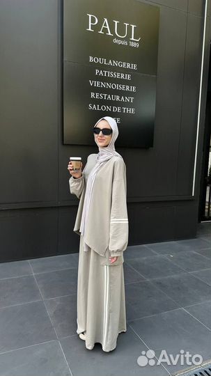 Костюм двойка женский мусульманская