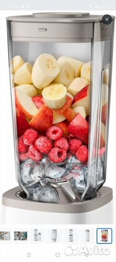 Philips Стационарный блендер HR2602/00, белый