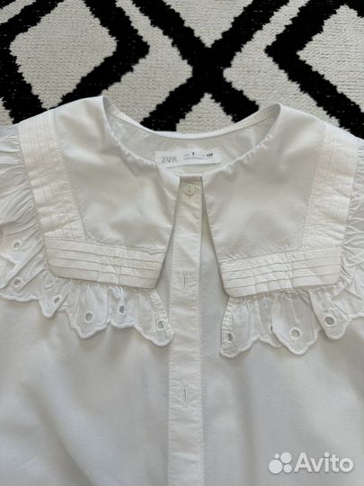 Школьная рубашка для девочки zara